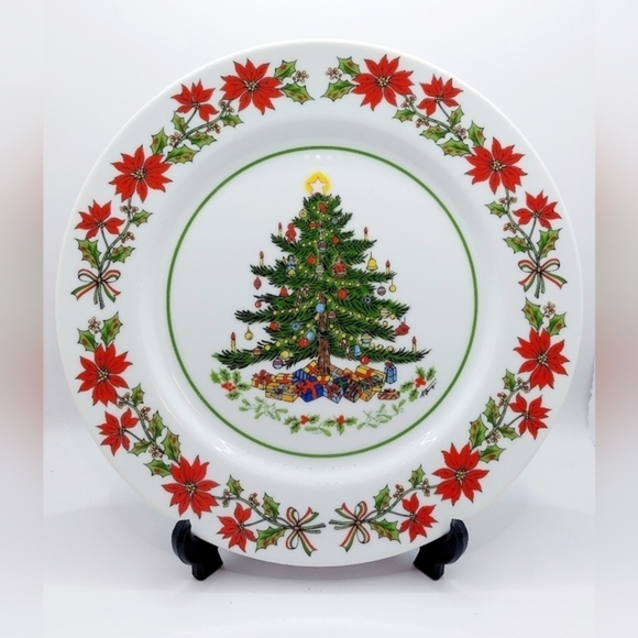 Vintage 1987 Artmark Fine Porcelain Christmas Collectors Plate 10‎ 1/4" - Picture 1 of 6